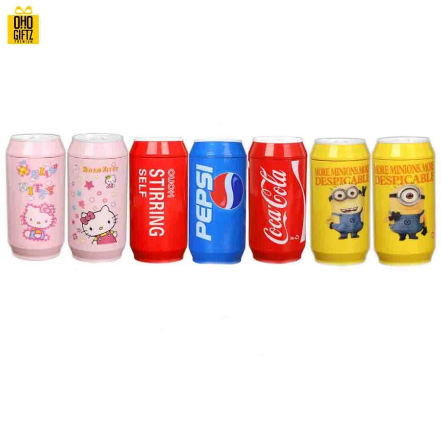 กระป๋องปั่นอัตโนมัติ สกรีนชื่อ สกรีนโลโก้ได้