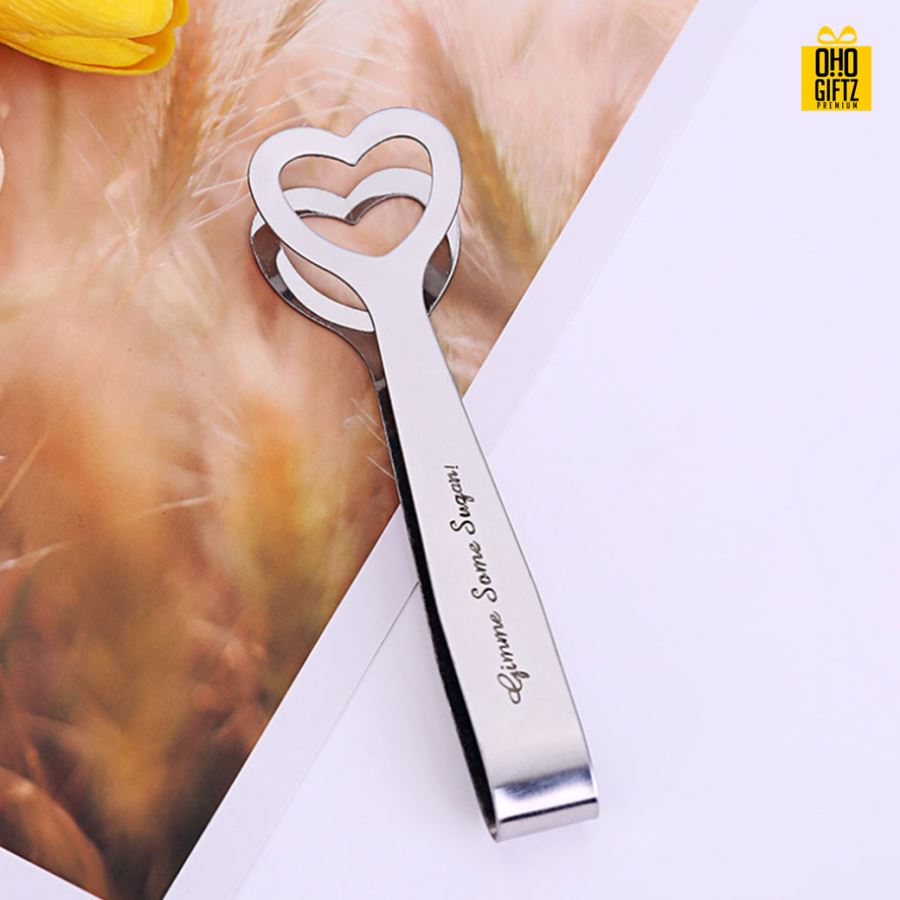 ที่หนีบขนมรูปหัวใจ พิมพ์สติกเกอร์ชื่อฟรี ทำเป็นของพรีเมี่ยม ของชำร่วยงานเเต่งงานได้