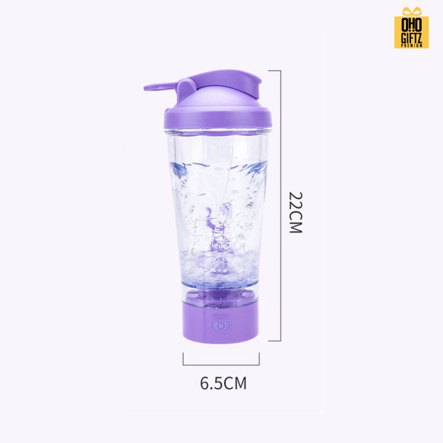 ถ้วยปั่นชงอัตโนมัติ ชาร์จ USB ไร้สาย สกรีนโลโก้ ทำเป็นของพรีเมี่ยมได้