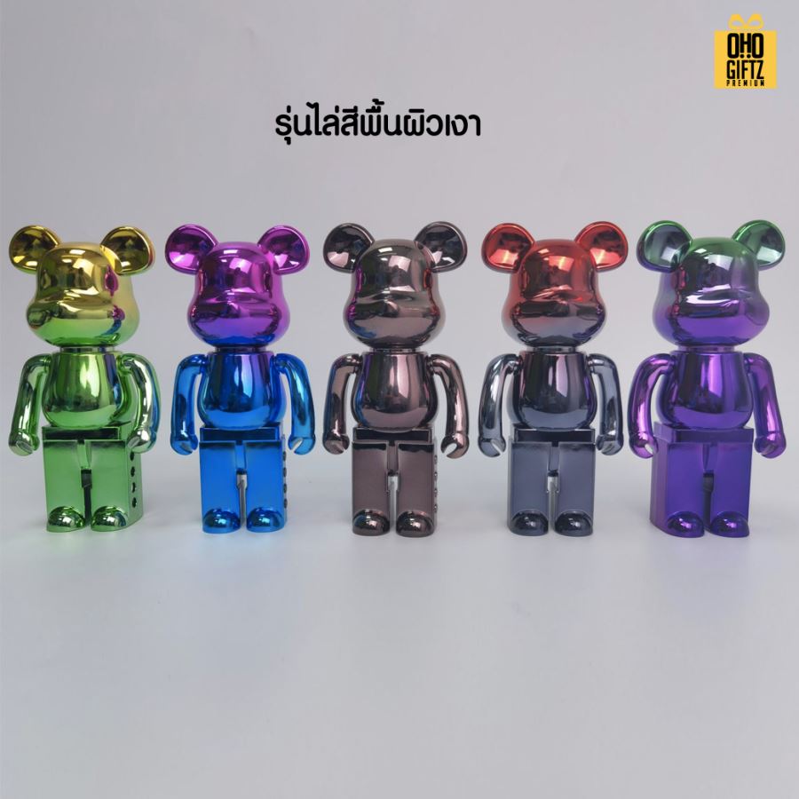 หมีลำโพงบลูทูธสุดเท่ สกรีนโลโก้ สกรีนชื่อร้านทำเป็นของพรีเมี่ยมได้ 