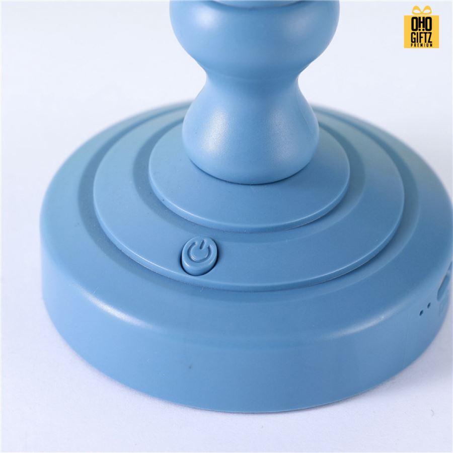 โคมไฟรีโทรสีพาสเทลชาร์จ USB สกรีนโลโก้ ทำเป็นของพรีเมี่ยม ของที่ระลึกได้