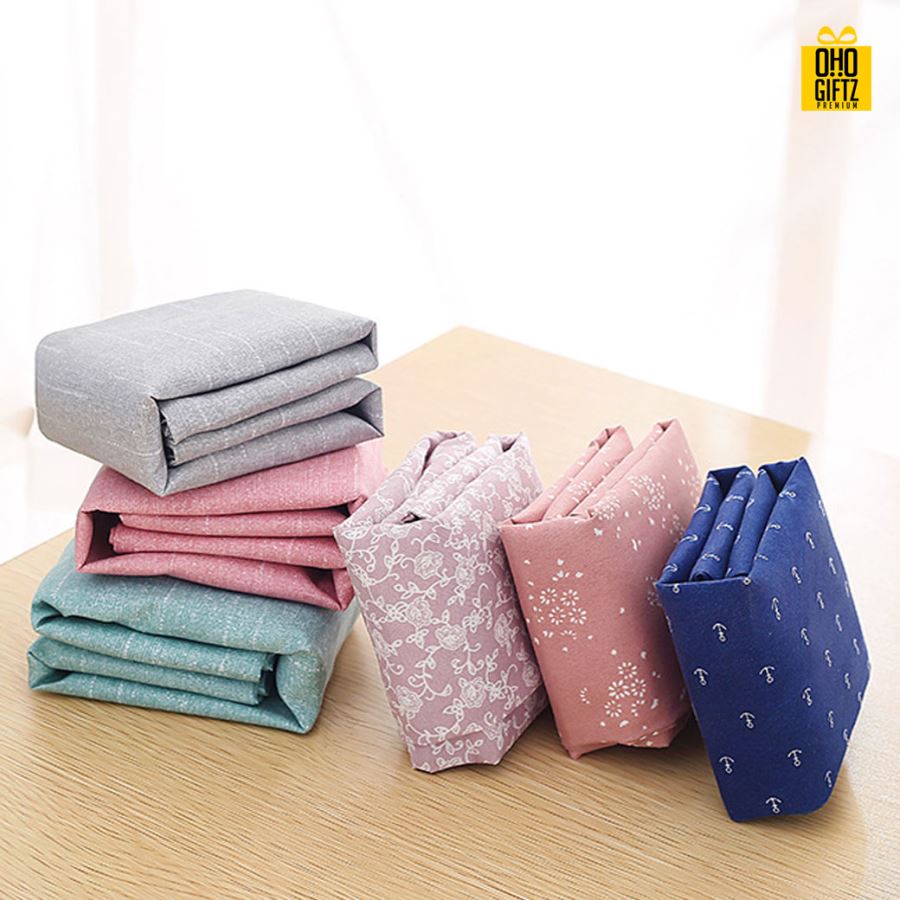 กระเป๋าช้อปปิ้งพับเก็บได้ สกรีนโลโก้  ทำเป็นของพรีเมี่ยม