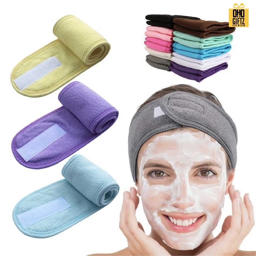 ที่คาดผมล้างหน้า สกรีนชื่อ สกรีนโลโก้ ทำเป็นของพรีเมี่ยมได้