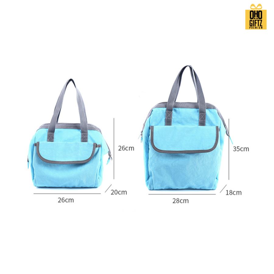 กระเป๋าเก็บความร้อน-เย็น  สกรีนโลโก้  ทำเป็นของพรีเมี่ยม