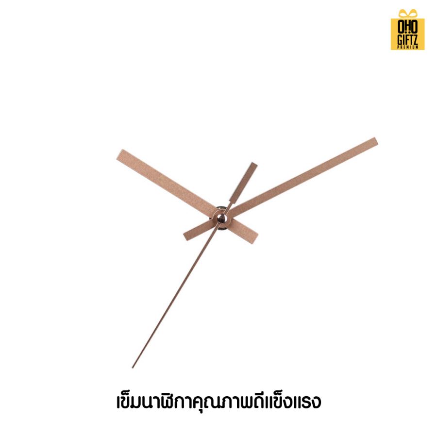 นาฬิกาแขวน แบบมีสายเข็มขัดหนัง สกรีนชื่อ สกรีนโลโก้ ทำเป็นของพรีเมี่ยมได้ 