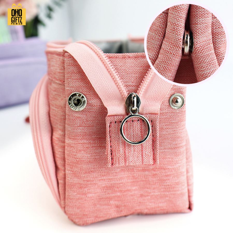 กระเป๋าใส่เครื่องเขียน  สกรีนโลโก้  ทำเป็นของพรีเมี่ยม