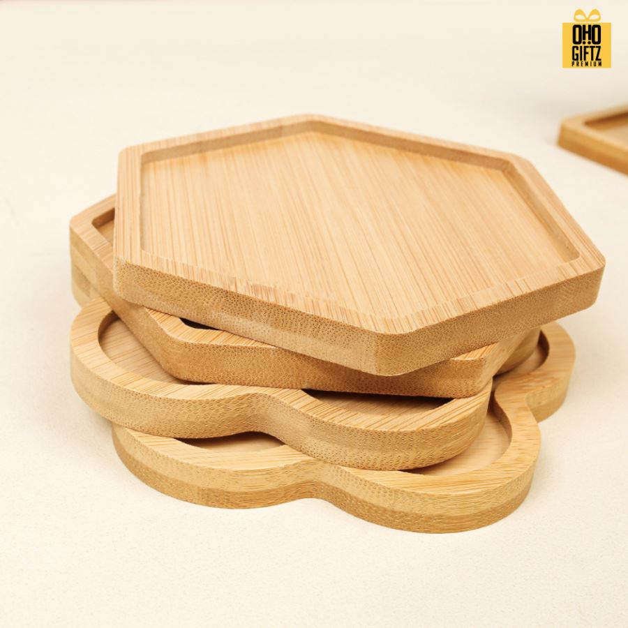 ที่รองแก้วไม้ สกรีนชื่อ, โลโก้ได้