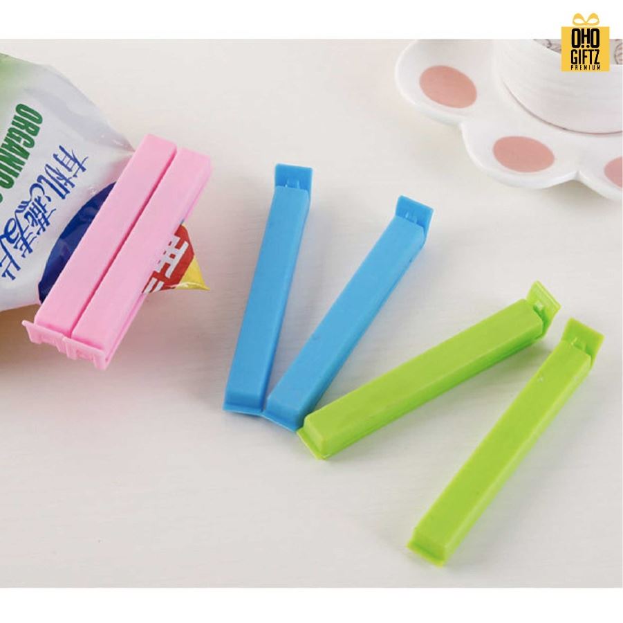 ที่หนีบปากถุงขนม สกรีนโลโก้ ทำเป็นของพรีเมี่ยม