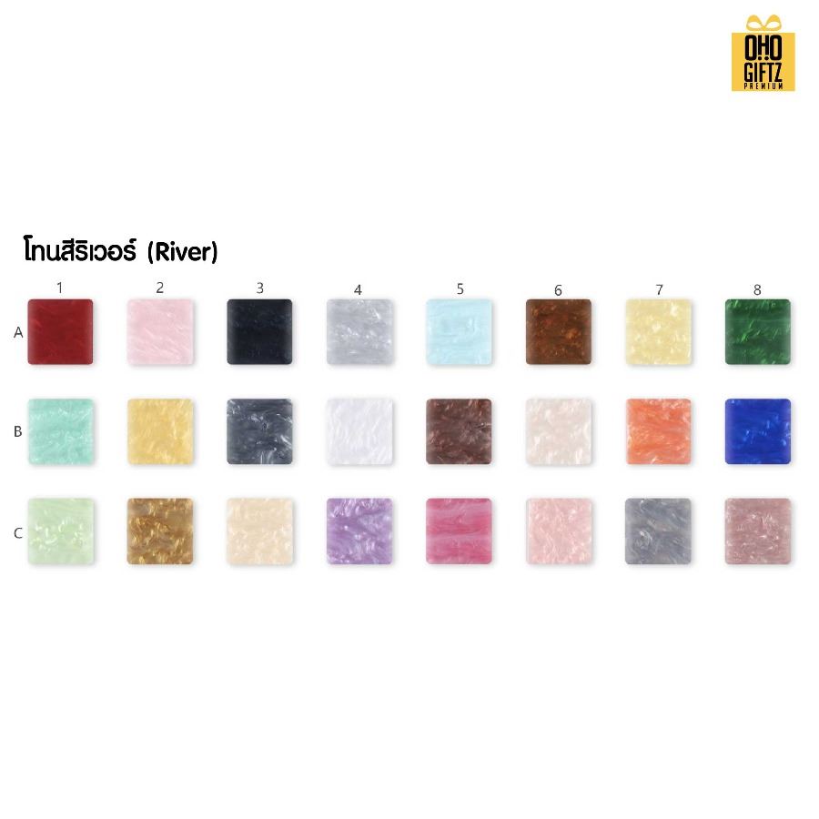 พวงกุญแจอักษรอะคริลิค ข้อความตามต้องการ สกรีนโลโก้ ทำเป็นของพรีเมี่ยม ของชำร่วยได้