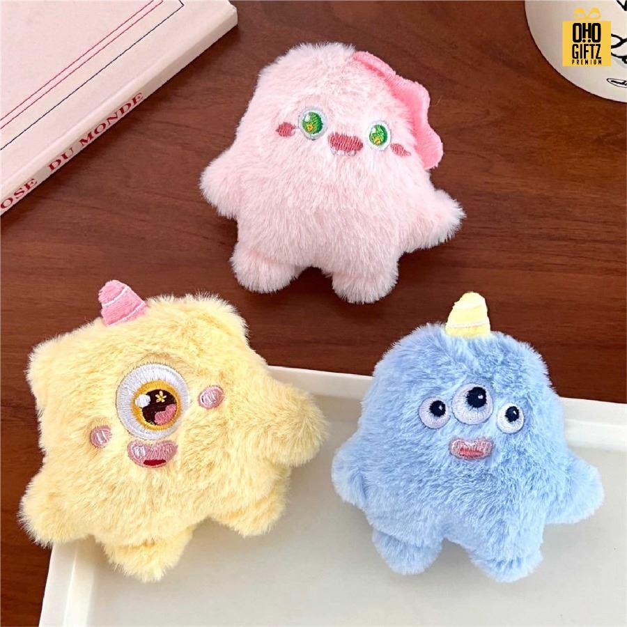 เข็มกลัดตุ๊กตามอนส์เตอร์น่ารัก พร้อมแพคเกจพิมพ์โลโก้ ทำเป็นของพรีเมี่ยม ของที่ระลึก ของชำร่วย