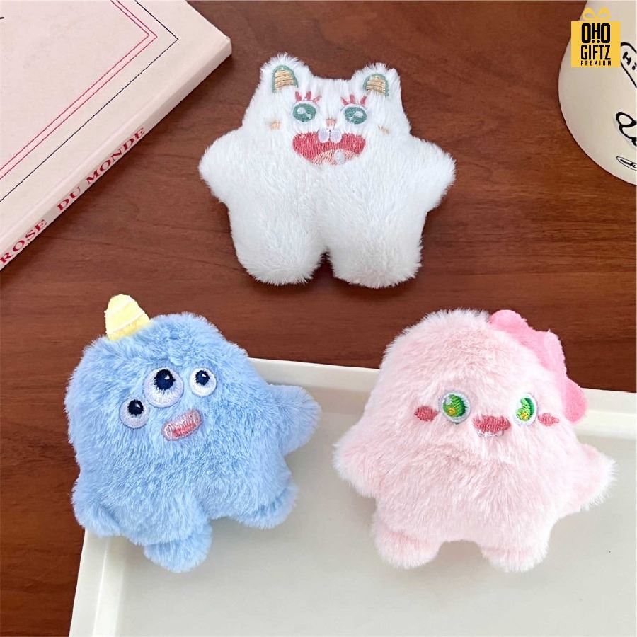 เข็มกลัดตุ๊กตามอนส์เตอร์น่ารัก พร้อมแพคเกจพิมพ์โลโก้ ทำเป็นของพรีเมี่ยม ของที่ระลึก ของชำร่วย