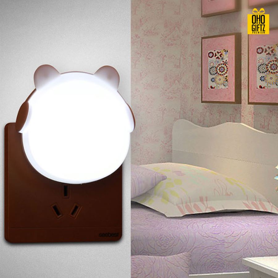 ไฟ LED รูปทรงหมี  สกรีนโลโก้ ทำเป็นของพรีเมี่ยม ของที่ระลึกได้