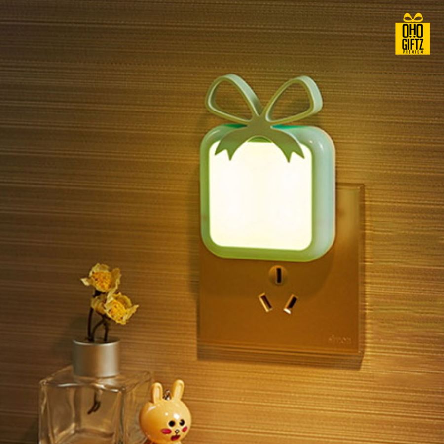 ไฟ LED รูปกล่องของขวัญ สกรีนโลโก้ ทำเป็นของพรีเมี่ยม ของที่ระลึกได้