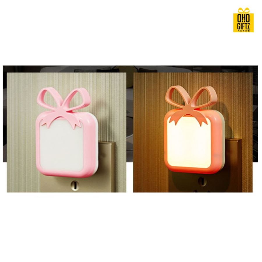 ไฟ LED รูปกล่องของขวัญ สกรีนโลโก้ ทำเป็นของพรีเมี่ยม ของที่ระลึกได้