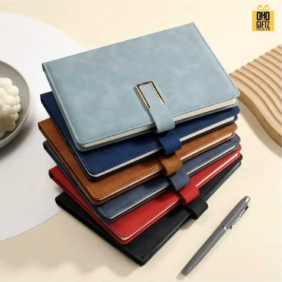 ชุดของขวัญนักธุรกิจ (สมุด & ปากกา) สกรีนโลโก้ ทำเป็นของพรีเมี่ยม ของชำร่วย
