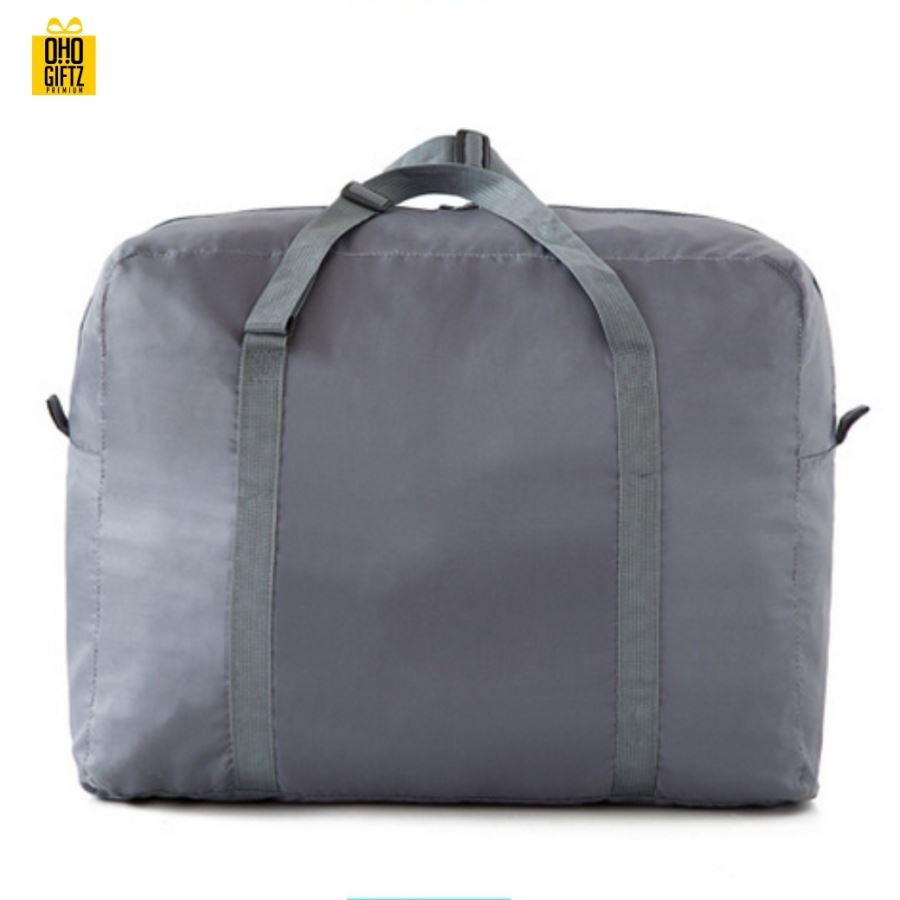 กระเป๋าเสื้อผ้าพับเก็บได้ สกรีนโลโก้ฟรี 1 สี 1 จุด!!