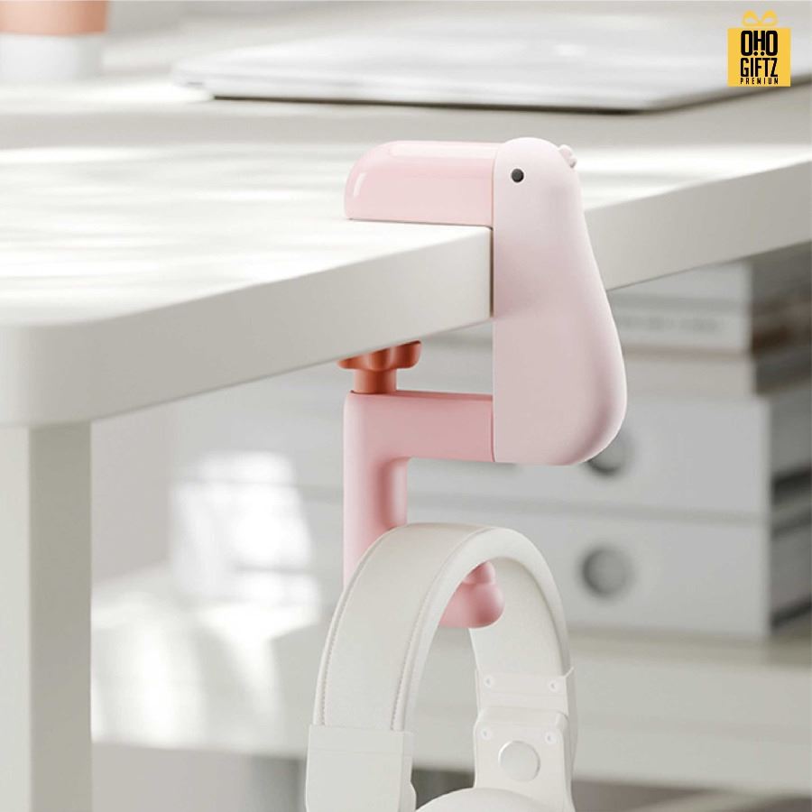 ที่แขวนกระเป๋าเป็ดน่ารัก สกรีนชื่อ สกรีนโลโก้ ทำเป็นของพรีเมี่ยมได้