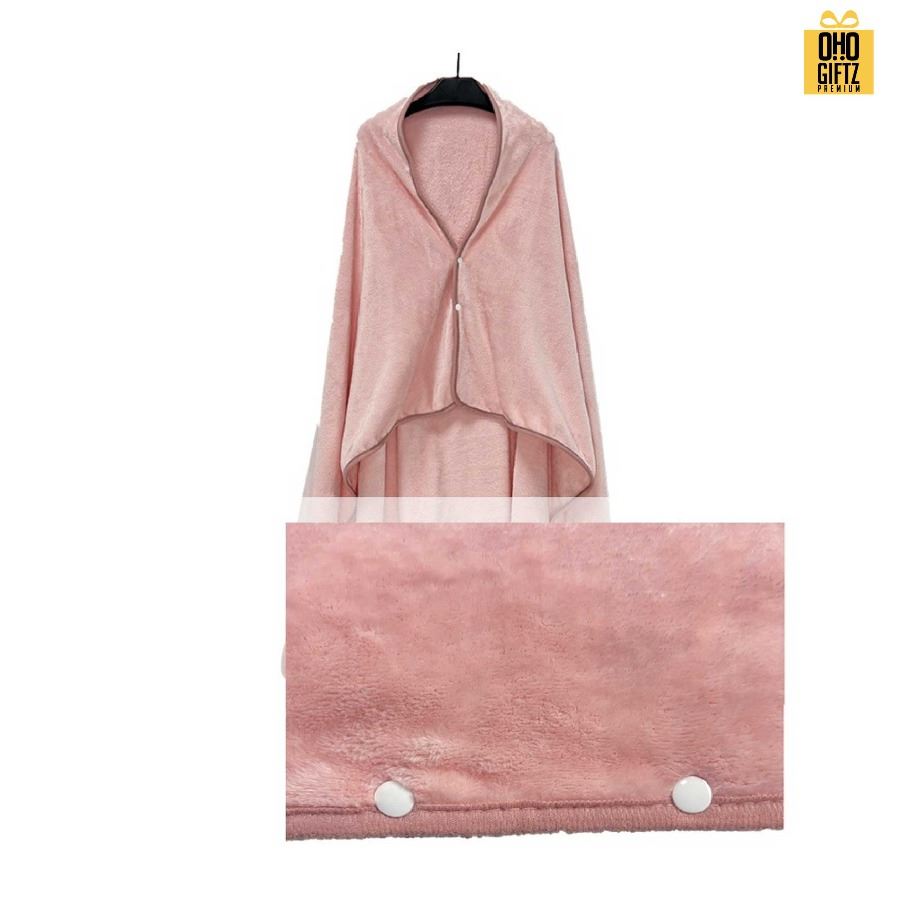 ผ้าห่มสำหรับเดินทางพับได้ ผลิตโลโก้ ติดลาเบล ทำเป็นของพรีเมี่ยมได้