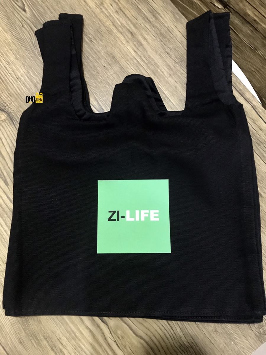 Canvas Bag ถุงผ้าแคนวาส สกรีนโลโก้  ทำเป็นของพรีเมี่ยม ของที่ระลึกได้