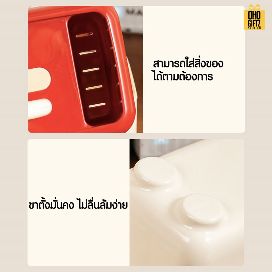 กล่องทิชชู่พร้อมที่ใส่ปากกา สกรีนโลโก้  ทำเป็นของพรีเมี่ยมได้