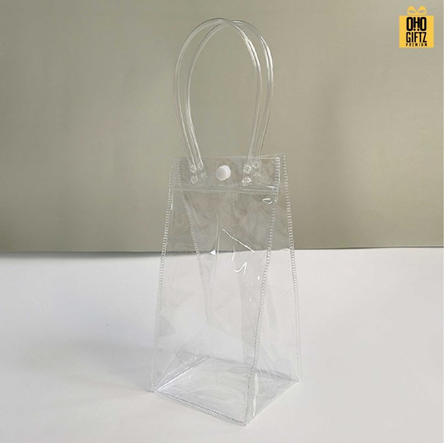 ถุง PVC ใส่ถ้วยเครื่องดื่ม ขนม สกรีนโลโก้ ทำเป็นของพรีเมี่ยม ของชำร่วย ของที่ระลึก