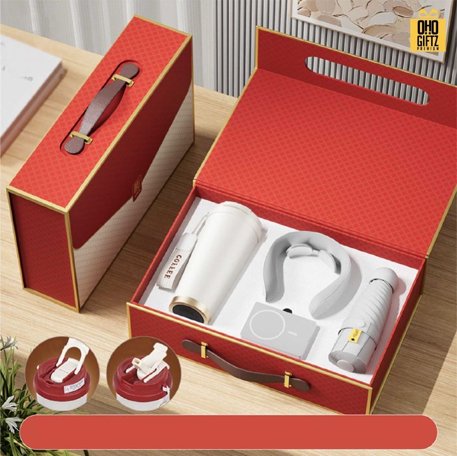 ชุดของขวัญนักธุรกิจ Set H สกรีนโลโก้ ทำเป็นของพรีเมี่ยม ของชำร่วย