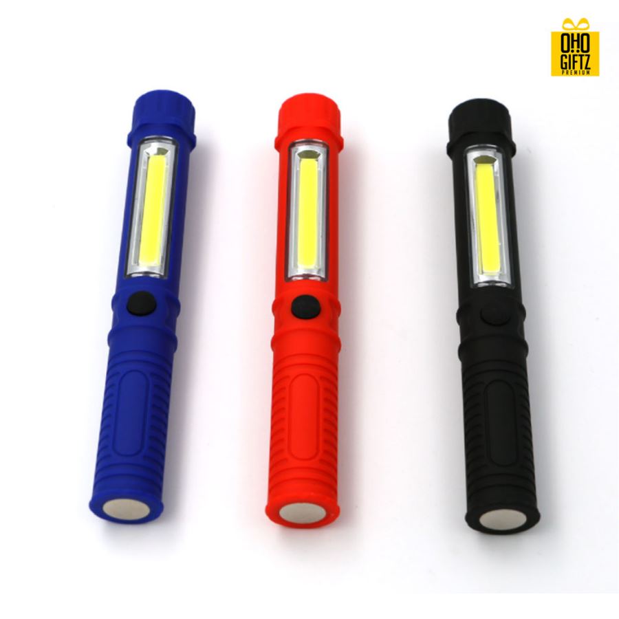 ปากกาไฟฉาย LED สกรีนชื่อ สกรีนโลโก้ ทำเป็นของพรีเมี่ยมได้