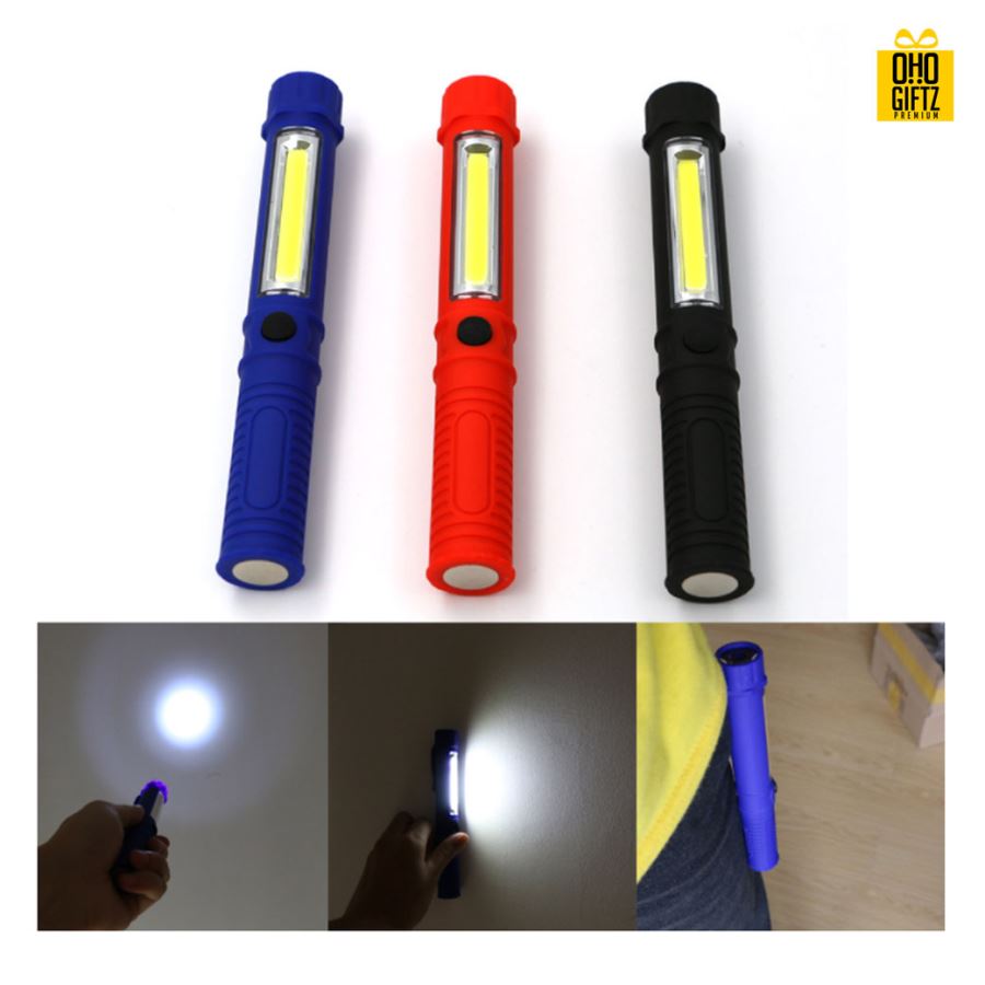 ปากกาไฟฉาย LED สกรีนชื่อ สกรีนโลโก้ ทำเป็นของพรีเมี่ยมได้