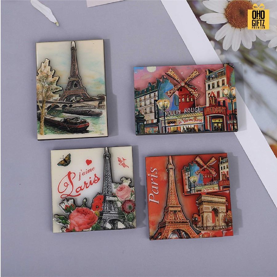 แม่เหล็กใส่ตู้เย็นไม้เคลือบเรซิ่น พิมพ์ภาพตามต้องการ รับผลิตพิมพ์ไม่จำกัดสี สกรีนโลโก้ ทำเป็นของพรีเมี่ยม ของชำร่วยได้