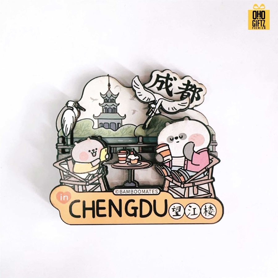 แม่เหล็กใส่ตู้เย็นไม้เคลือบเรซิ่น พิมพ์ภาพตามต้องการ รับผลิตพิมพ์ไม่จำกัดสี สกรีนโลโก้ ทำเป็นของพรีเมี่ยม ของชำร่วยได้