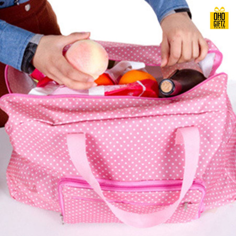 กระเป๋าผ้า Oxford สกรีนโลโก้ ทำเป็นของพรีเมี่ยม ของที่ระลึก