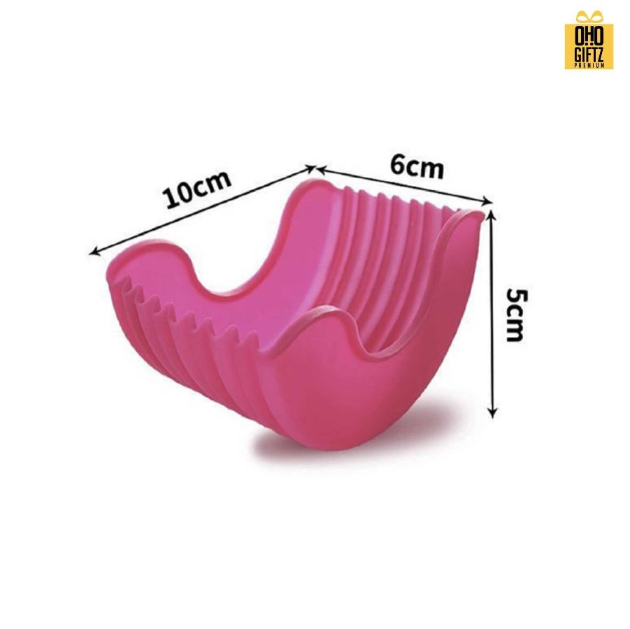 ที่วางแฮมเบอร์เกอร์ซิลิโคน สกรีนชื่อ สกรีนโลโก้ ทำเป็นของพรีเมี่ยมได้
