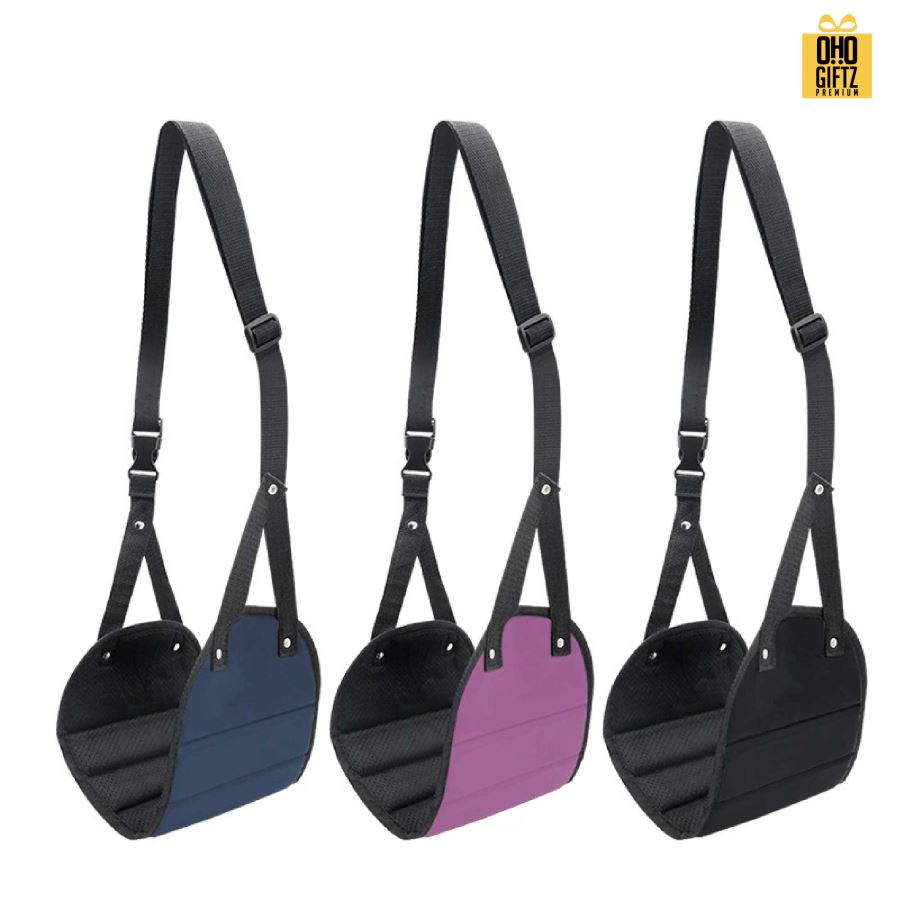 ที่วางเท้าบนเครื่องบิน เปลพักเท้า สกรีนโลโก้ ทำเป็นของพรีเมี่ยม ของชำร่วยได้ 