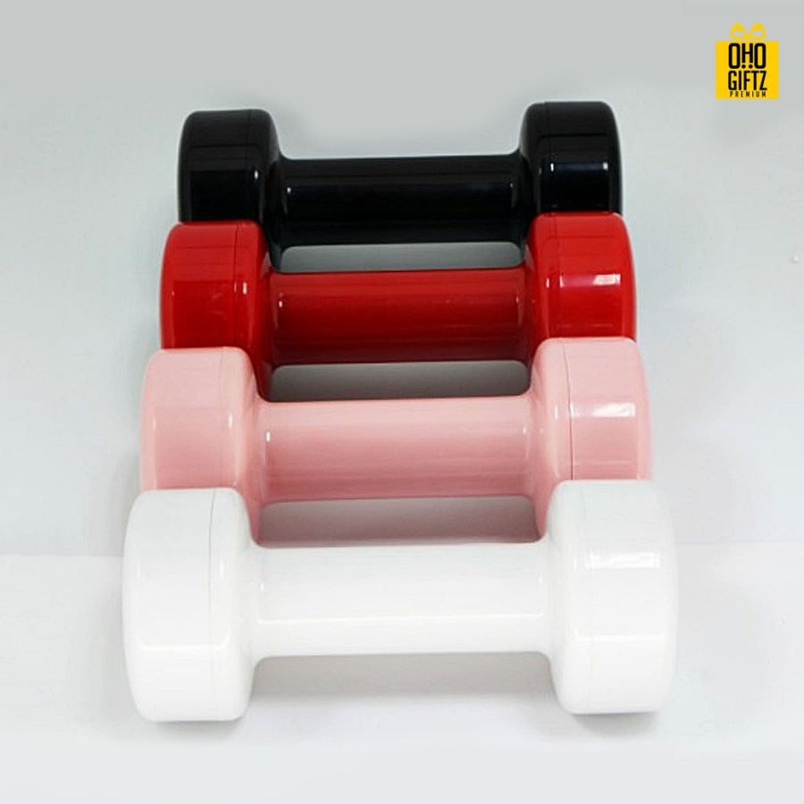 นาฬิกาปลุก ดีไซน์ดัมเบล สกรีนโลโก้ ทำเป็นของพรีเมี่ยมได้