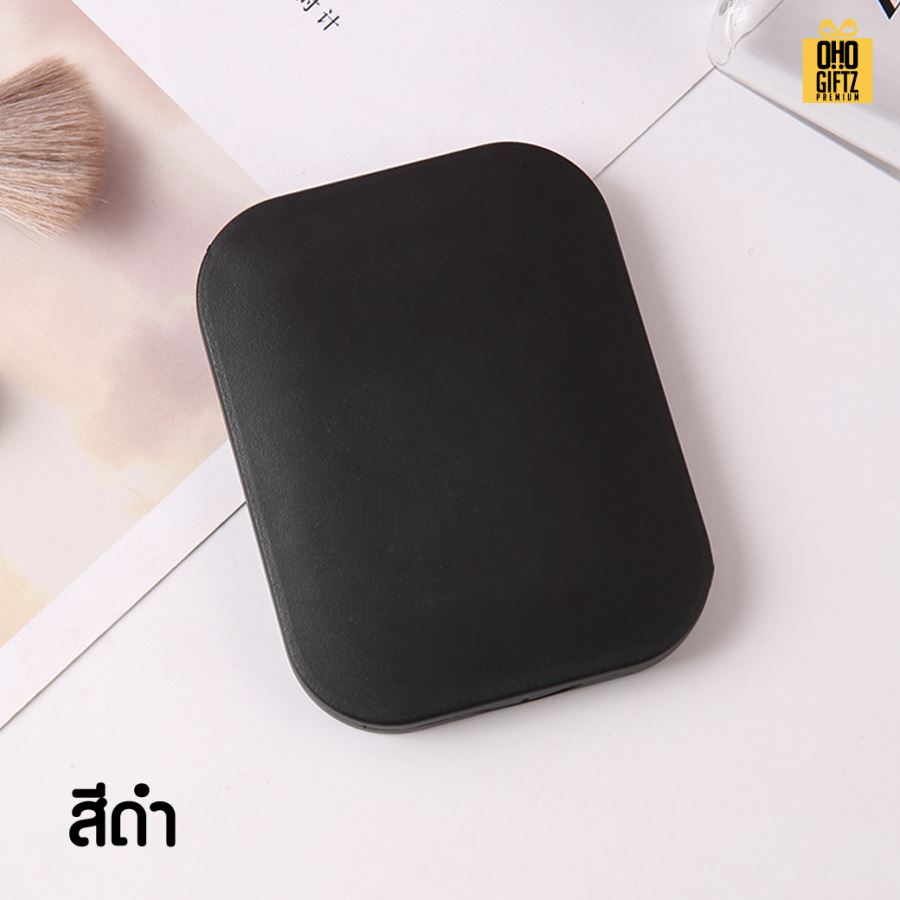 ตลับกระจกพร้อมหวี สกรีนโลโก้  ทำเป็นของพรีเมี่ยมได้