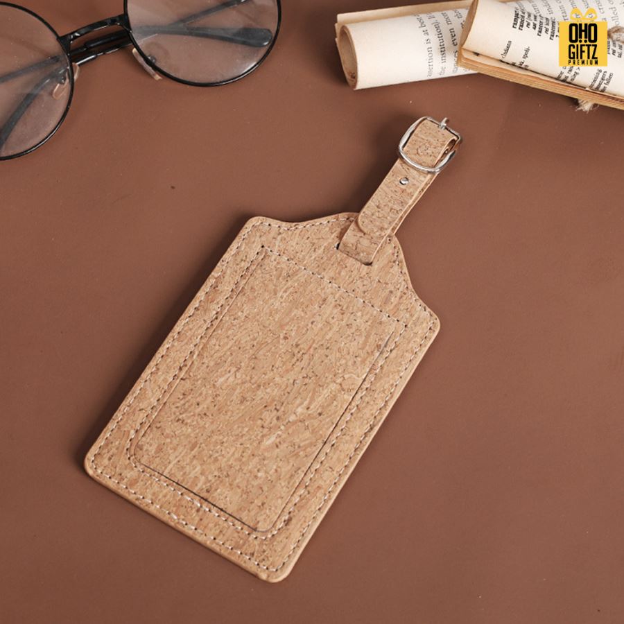 ป้ายแท็กไม้ก๊อก สกรีนโลโก้ ทำเป็นของพรีเมี่ยมได้