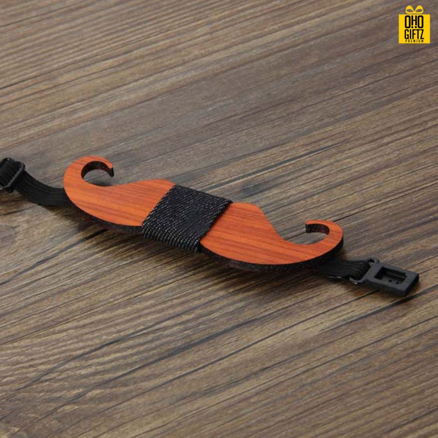 เนคไทไม้ผูกโบว์สำหรับผู้ชาย สามารถยิงเลเซอร์หรือสกรีนโลโก้ ทำเป็นของพรีเมี่ยม ของชำร่วยได้