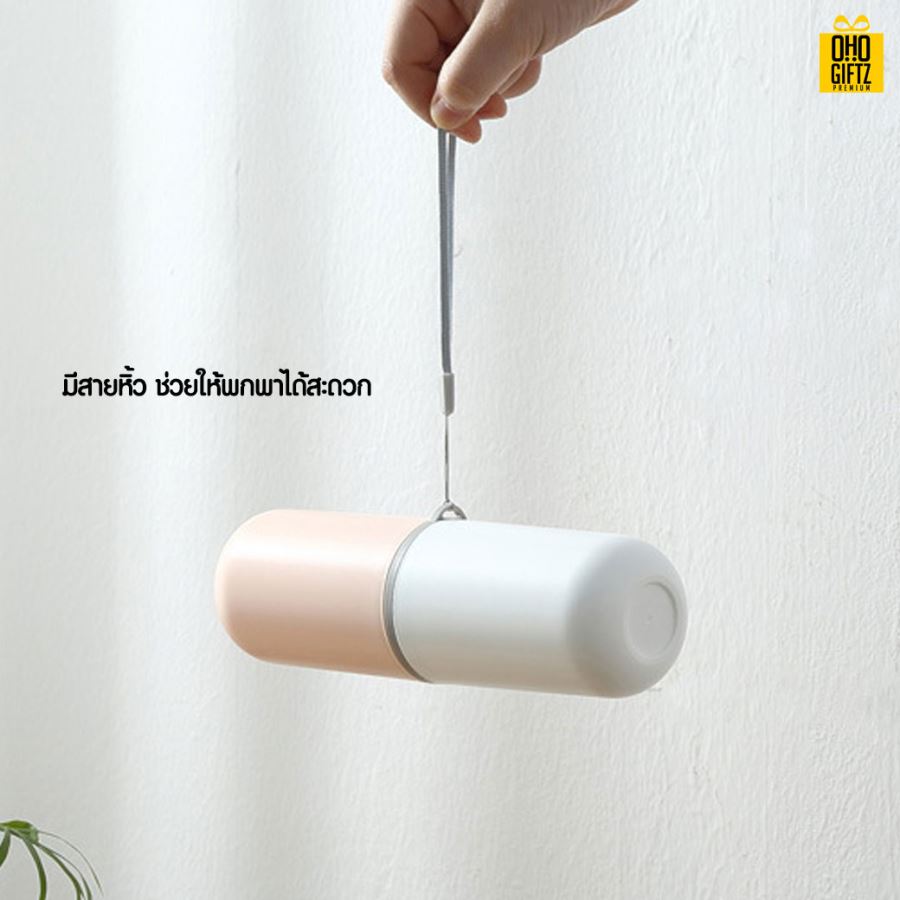 กระบอกใส่แปรงสีฟัน สกรีนชื่อ สกรีนโลโก้  ทำเป็นของพรีเมี่ยมได้ 