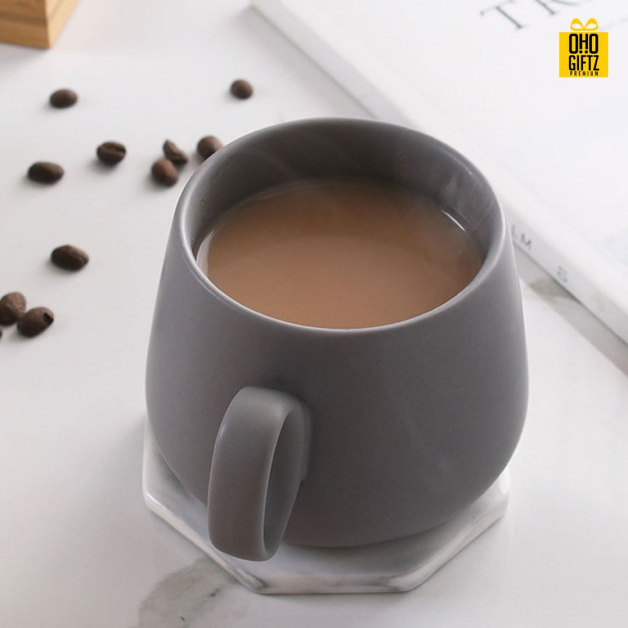  แก้วกาแฟเซรามิก สกรีนชื่อ สกรีนโลโก้ ทำเป็นของพรีเมี่ยมได้