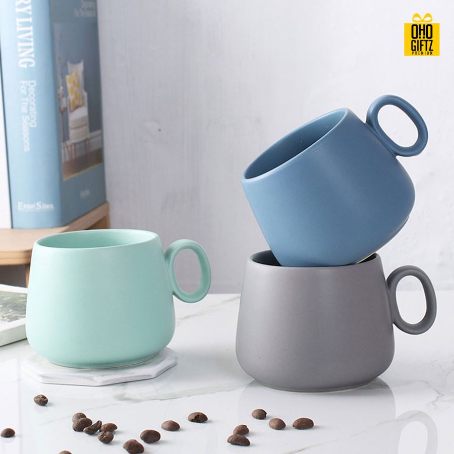  แก้วกาแฟเซรามิก สกรีนชื่อ สกรีนโลโก้ ทำเป็นของพรีเมี่ยมได้