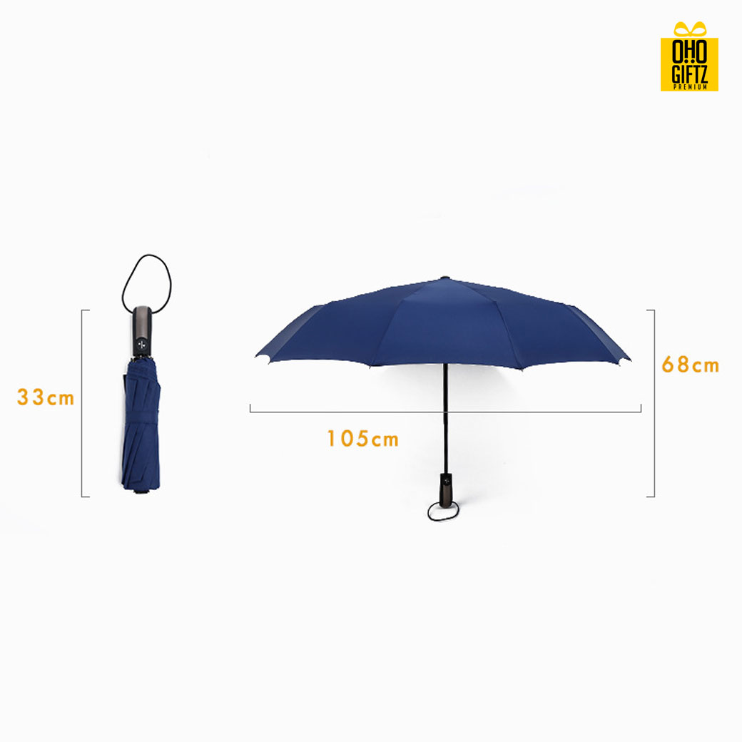 ร่มพับออโต้กันฝนและ UV สกรีนโลโก้ ทำเป็นสินค้าพรีเมี่ยม ของชำร่วย ของที่ระลึก