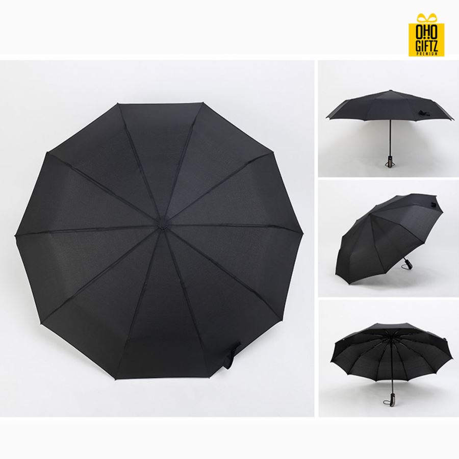 ร่มพับออโต้กันฝนและ UV สกรีนโลโก้ ทำเป็นสินค้าพรีเมี่ยม ของชำร่วย ของที่ระลึก