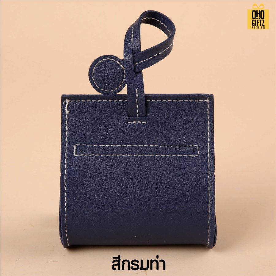 กระเป๋าเก็บถุงมูลสัตว์เลี้ยง หนัง PU สกรีนโลโก้ ทำเป็นของพรีเมี่ยม