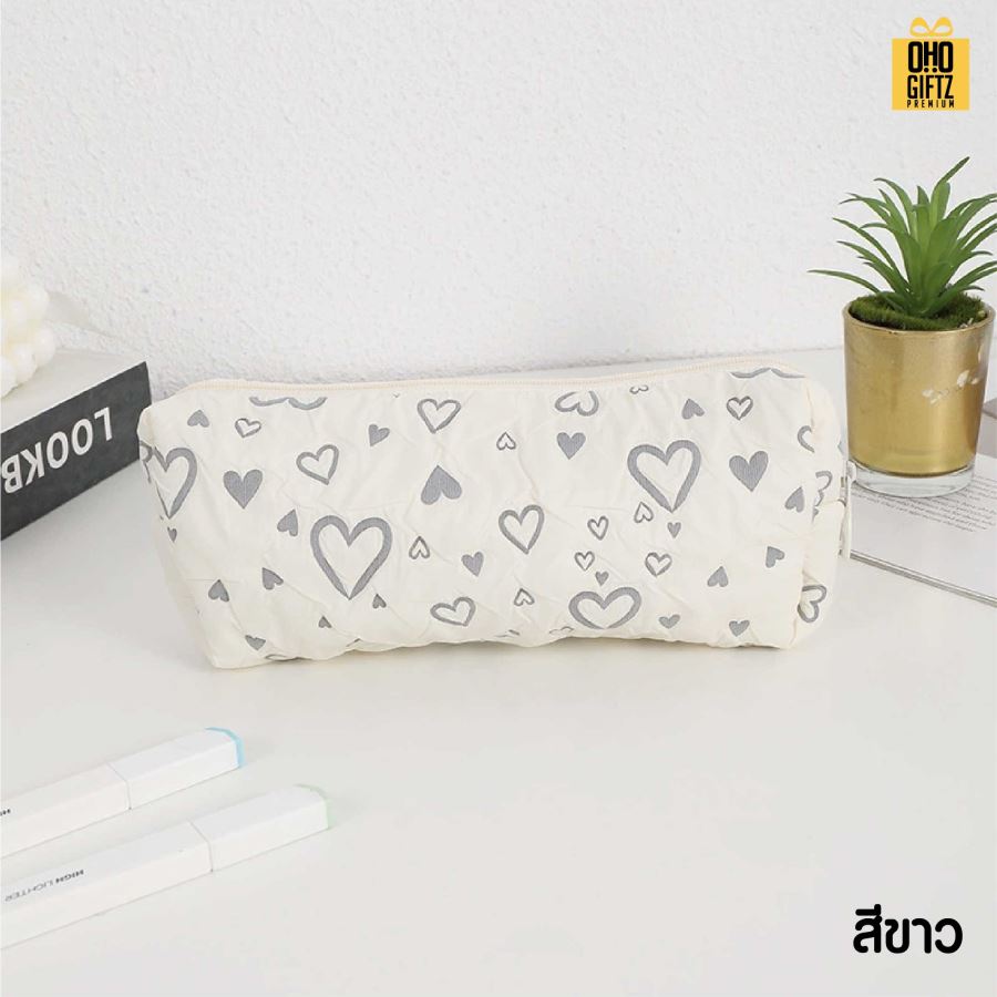 กระเป๋าใส่ดินสอน่ารัก สกรีนโลโก้ ทำเป็นของพรีเมี่ยม