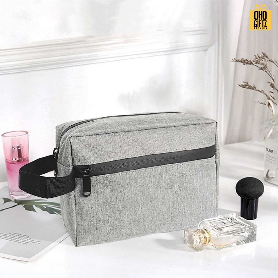 กระเป๋าใส่อุปกรณ์อาบน้ำ สกรีนโลโก้ ทำเป็นของพรีเมี่ยมได้