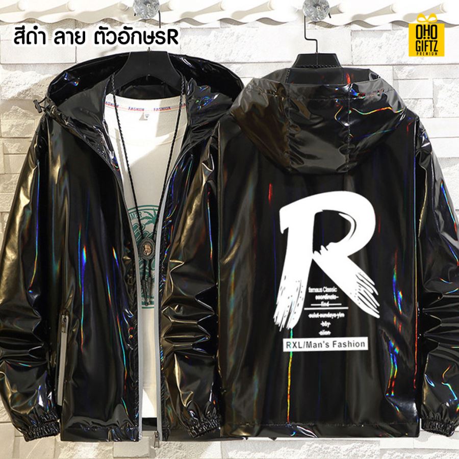 เสื้อแจ็คเก็ต สกรีนโลโก้  ทำเป็นของพรีเมี่ยมได้