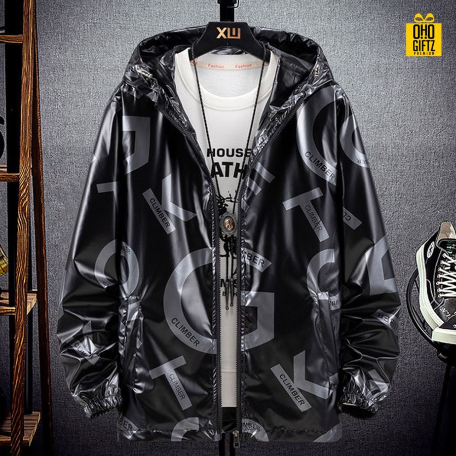 เสื้อแจ็คเก็ต สกรีนโลโก้  ทำเป็นของพรีเมี่ยมได้