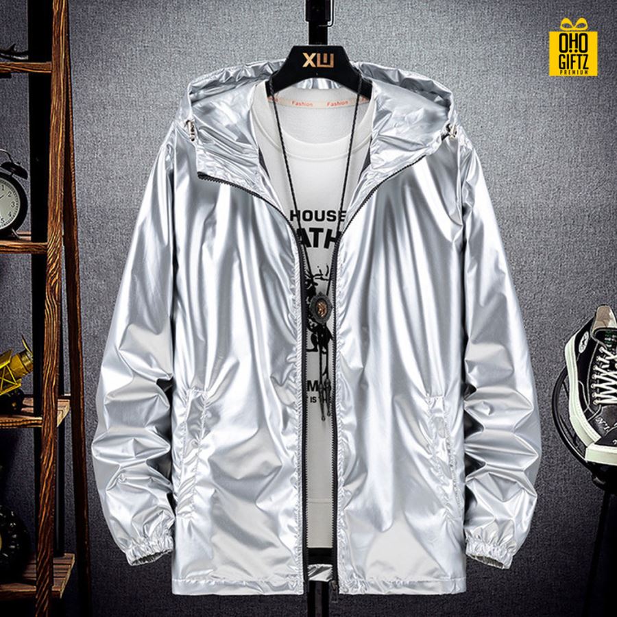 เสื้อแจ็คเก็ต สกรีนโลโก้  ทำเป็นของพรีเมี่ยมได้