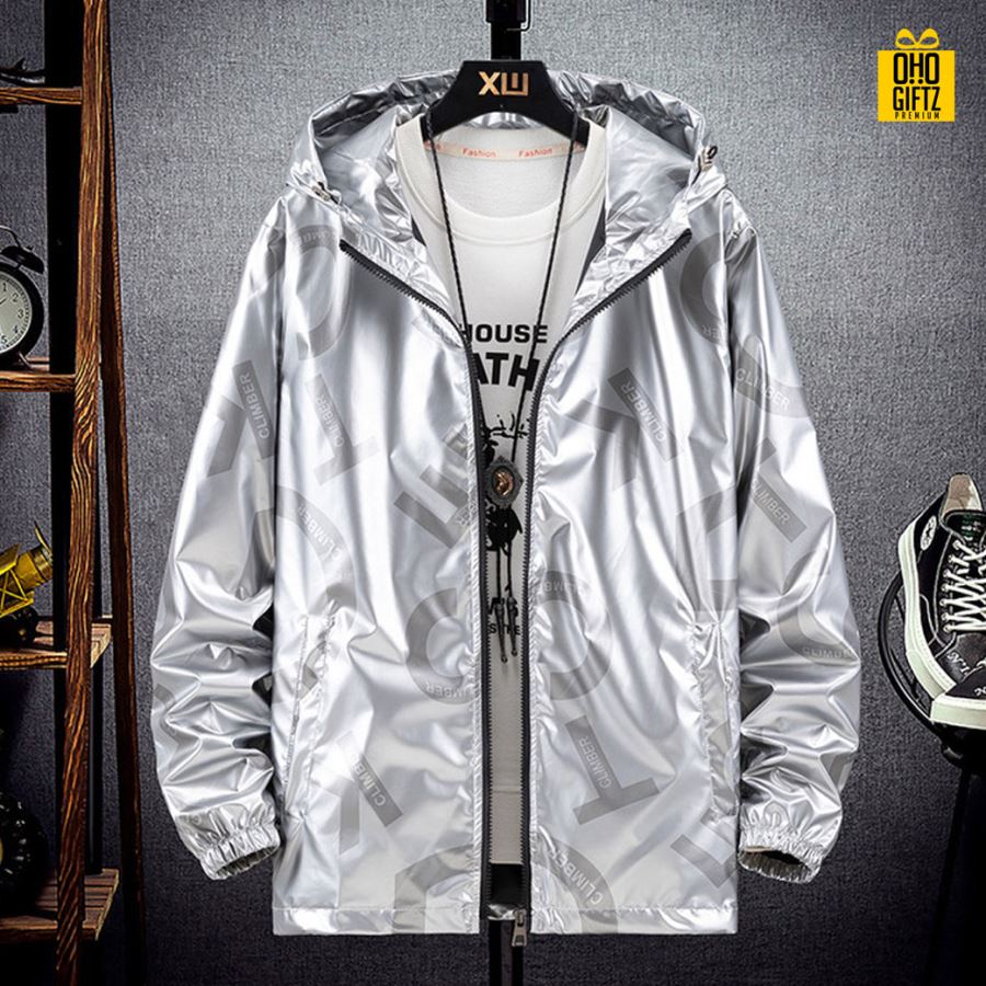 เสื้อแจ็คเก็ต สกรีนโลโก้  ทำเป็นของพรีเมี่ยมได้