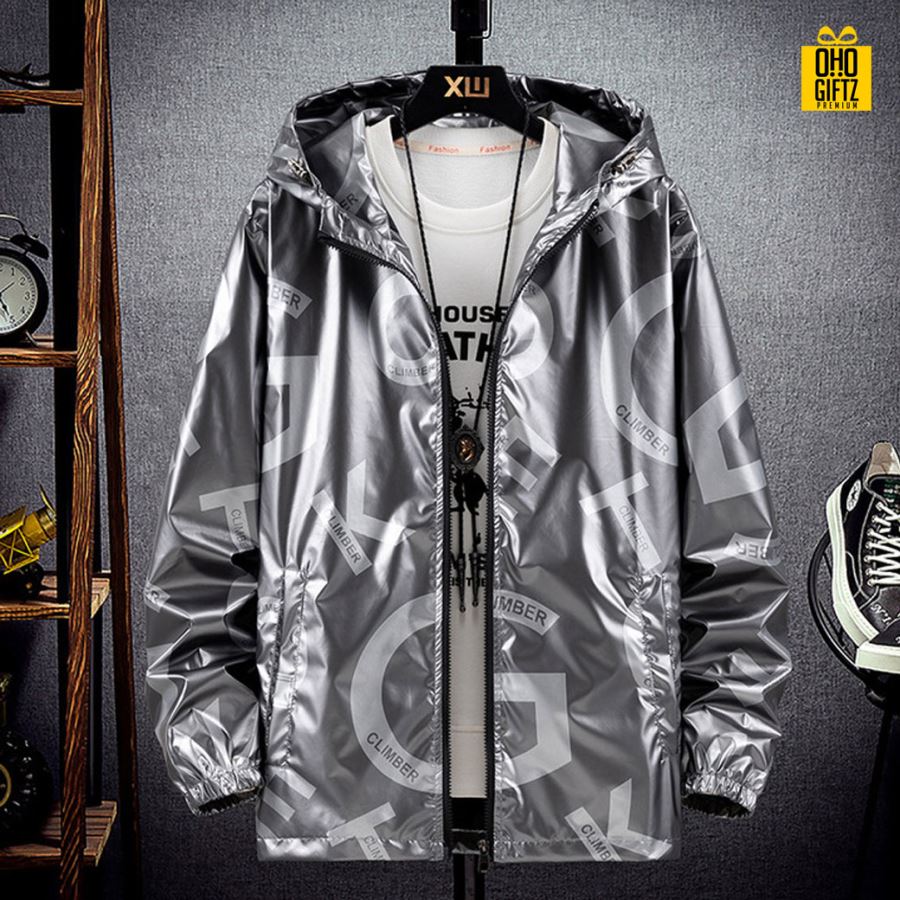 เสื้อแจ็คเก็ต สกรีนโลโก้  ทำเป็นของพรีเมี่ยมได้